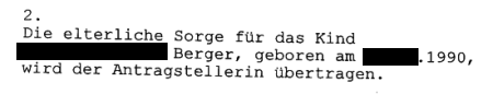 Urteil Teil 1